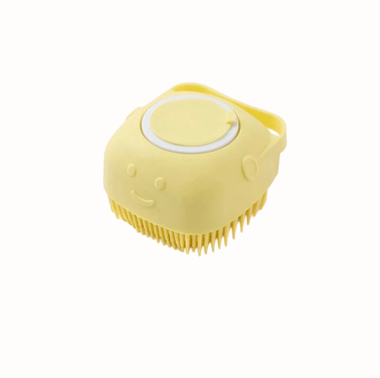 Brosse de bain pour animaux de compagnie en silicone souple