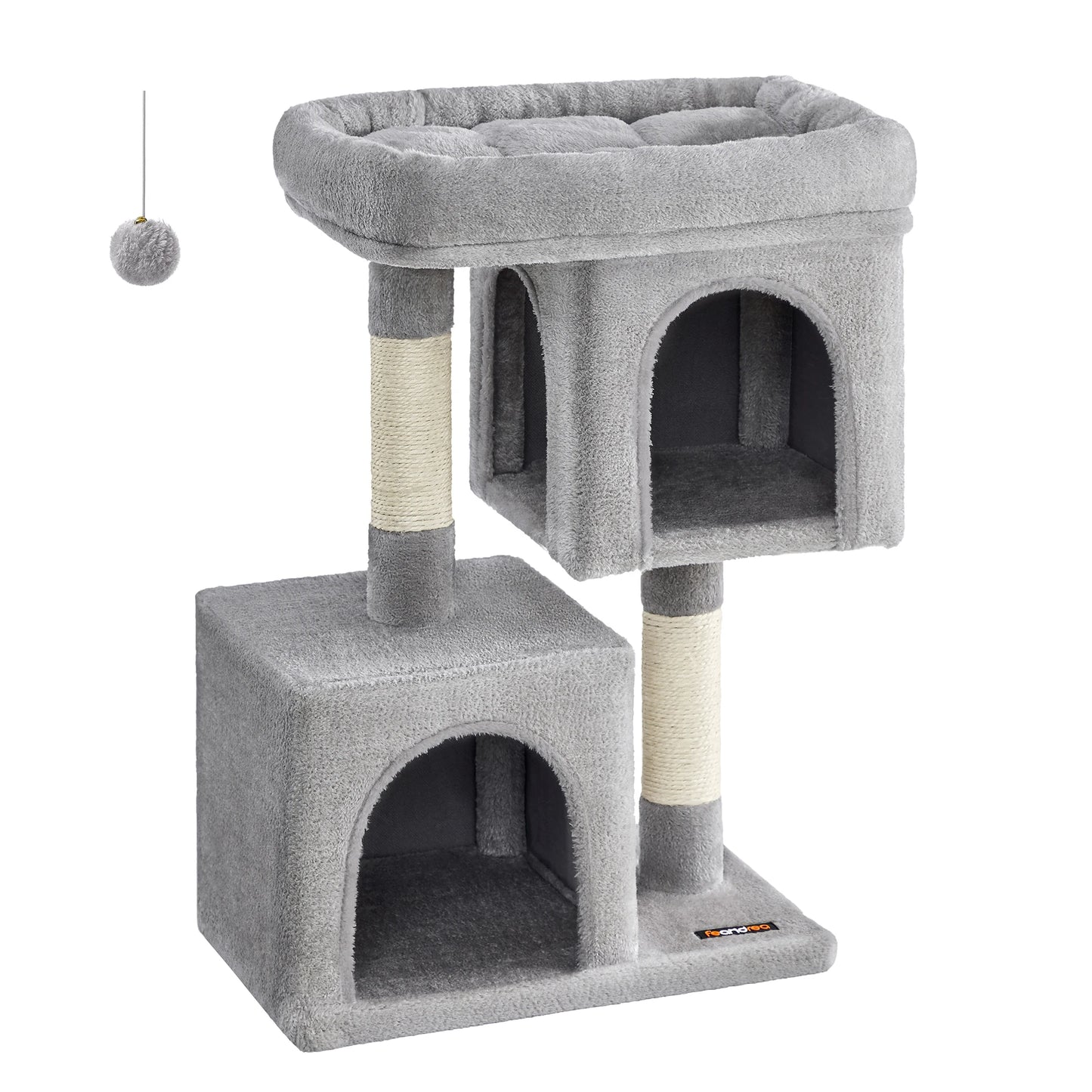 Arbre à chat avec 2 chalets