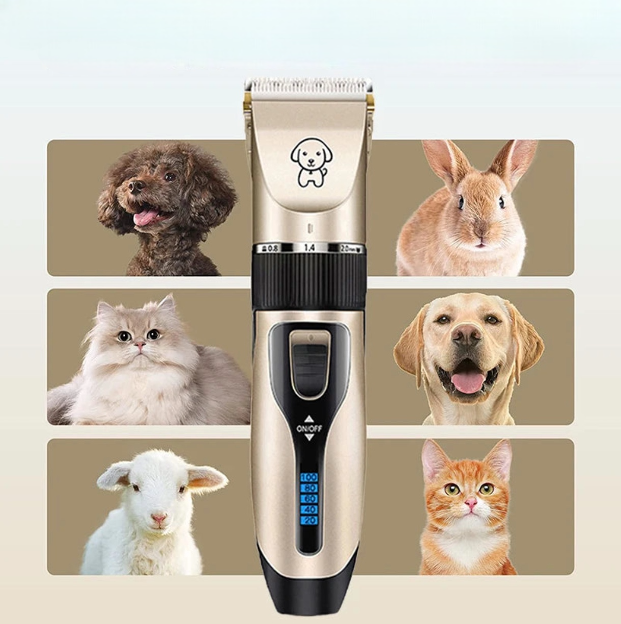 Tondeuse à cheveux pour chiens et chat