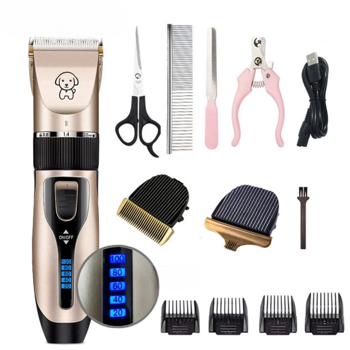 Tondeuse à cheveux pour chiens et chat